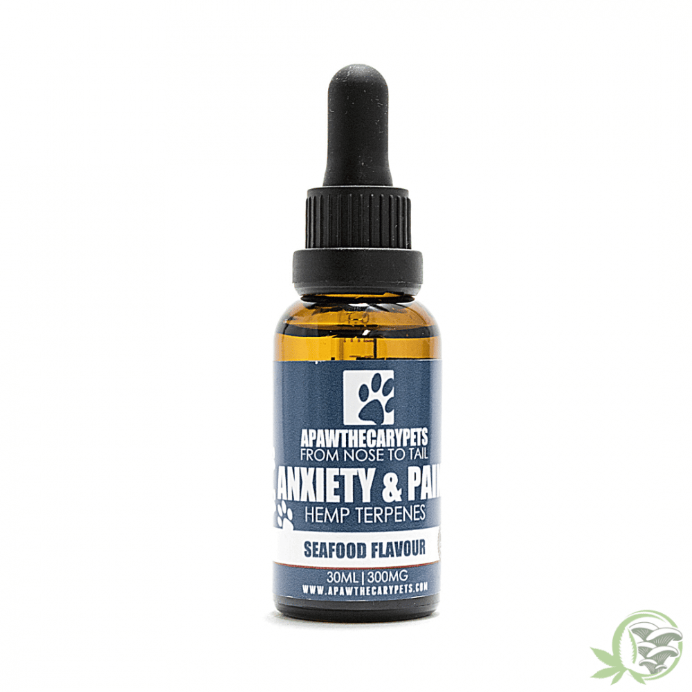 Anxiety & Pain Seafood Tinctures by Apawthecarypets