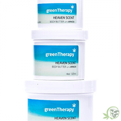 body butter green therapy heaven scent