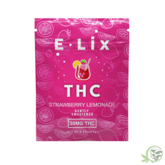 Strawberry Lemonade THC edibles drink crystals