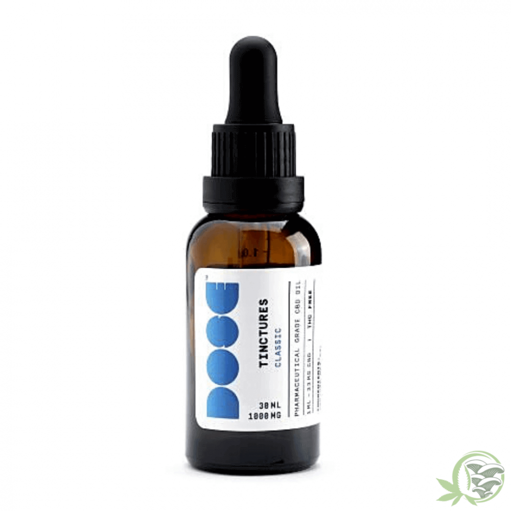 CBD isolate tincture by dose