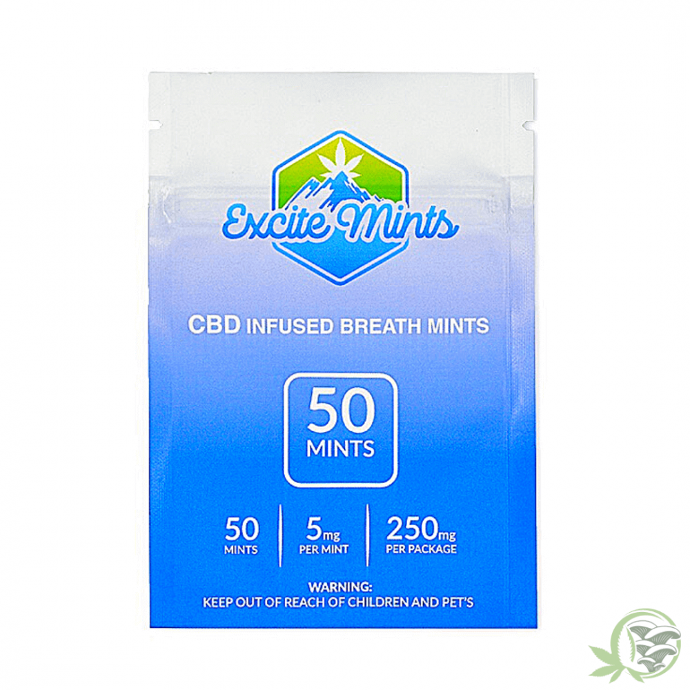 Excite Mints CBD infused breath mints