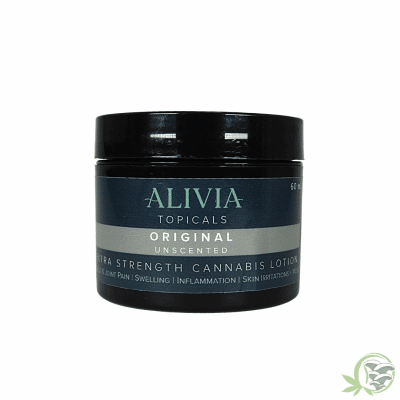 Alivia Unscented Soothing Lotion CBD THC