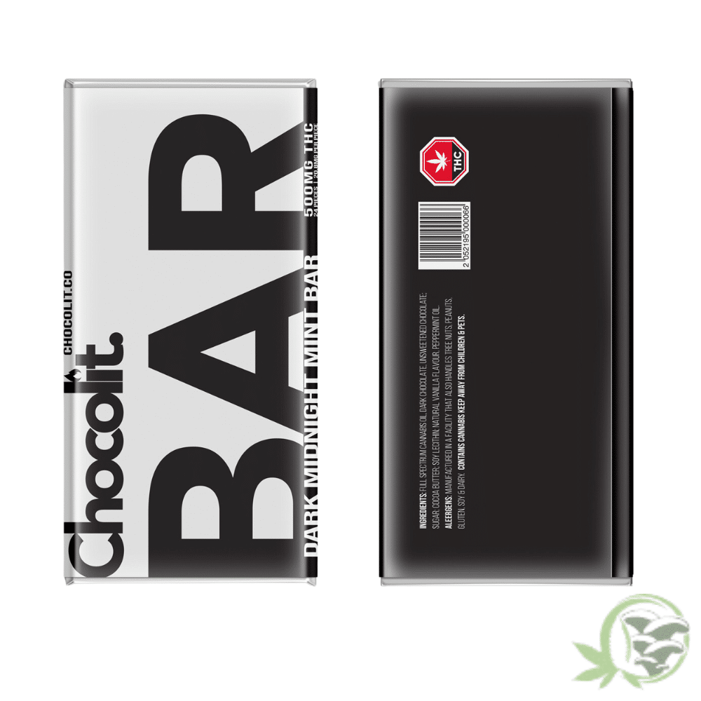 The Chocolit brand THC infused chocolate bars are the best THC edibles in Canada.