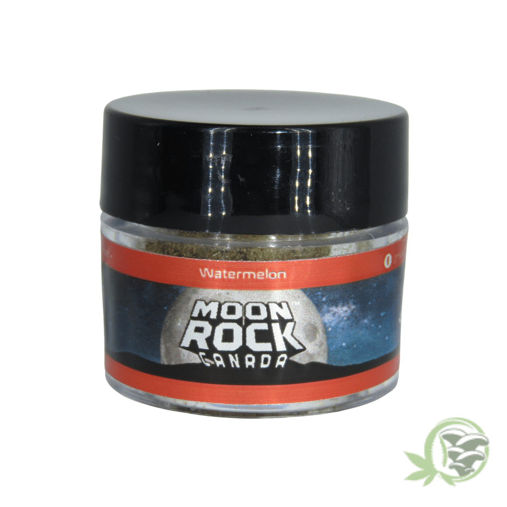 Buy the Best Moonrocks in Canada just like this Watermelon flavoured Moonrocks made by Moon Rock Canada.